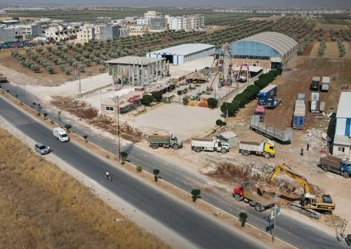 بدء مشروع تطوير منفذ السلامة الحدودي والطريق الواصل إلى أعزاز