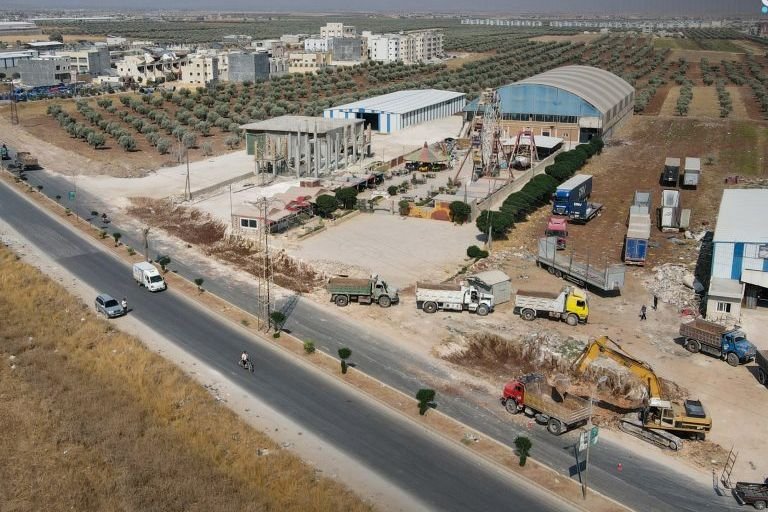 بدء مشروع تطوير منفذ السلامة الحدودي والطريق الواصل إلى أعزاز