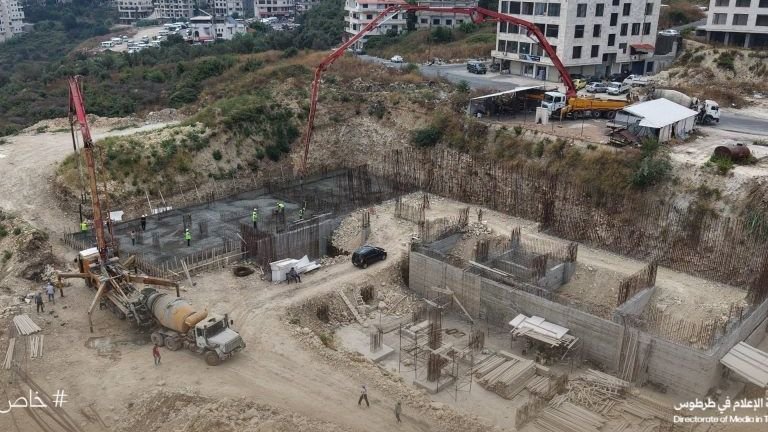 بدء أعمال تنفيذ مشروع قصر العدل في مدينة صافيتا بطرطوس