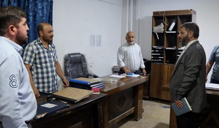 جولة تفتيشية لمتابعة سير العمل في المجمع القضائي بمدينة أريحا