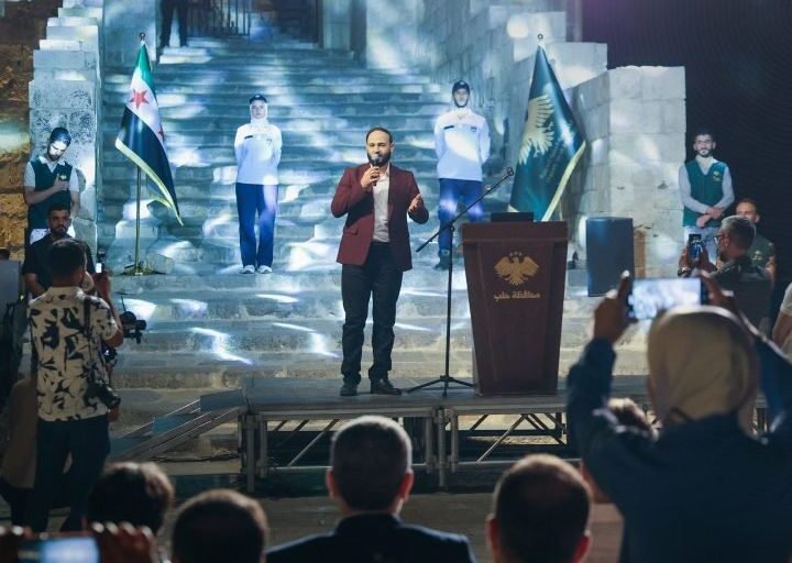 إنجاز المرحلة الأولى من إنارة محيط قلعة حلب التاريخية
