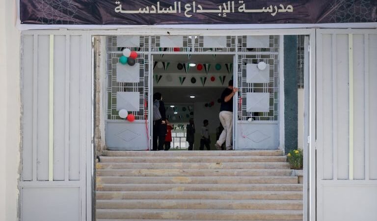 افتتاح مدرسة الإبداع السادسة في حلب بعد أعمال التأهيل