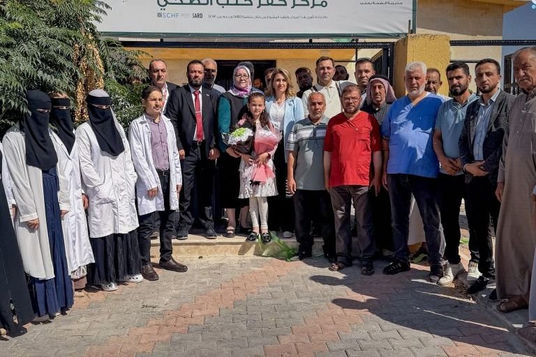 افتتاح مركز “كفر حلب” الصحي في ريف حلب الغربي بعد إعادة تأهيله