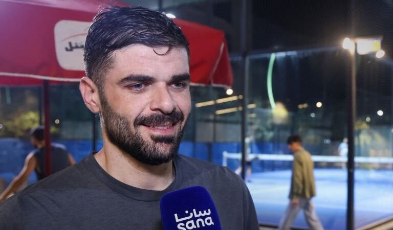 مؤيد سليم: لاعب سوري يحقق إنجازاً في بطولة ماسترز للبادل بأبوظبي