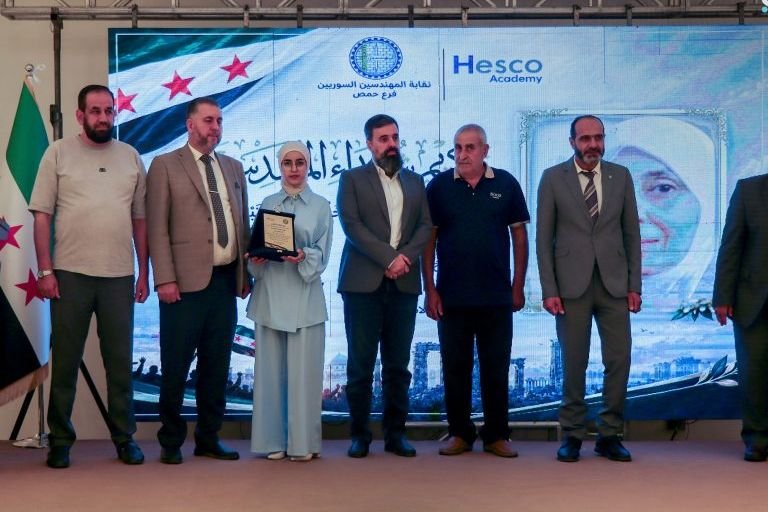 نقابة المهندسين في حمص تكرّم مهندسين شاركوا في معارك التحرير