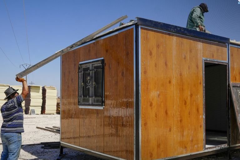 المنازل مسبقة الصنع: حل سكني اقتصادي للأسر في درعا