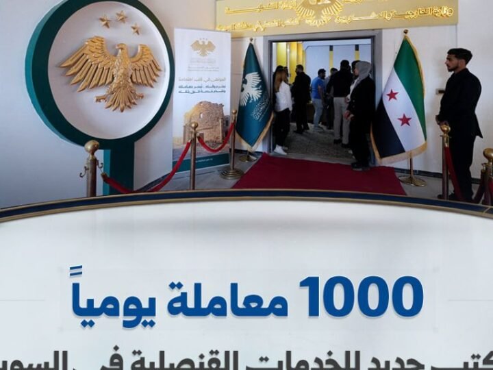 افتتاح مكتب جديد للخدمات القنصلية في السويداء لتسهيل معاملات المواطنين