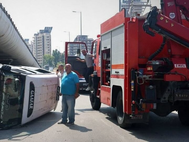 إصابة 12 شخصاً في حوادث سير وحرائق متفرقة بسوريا خلال 24 ساعة