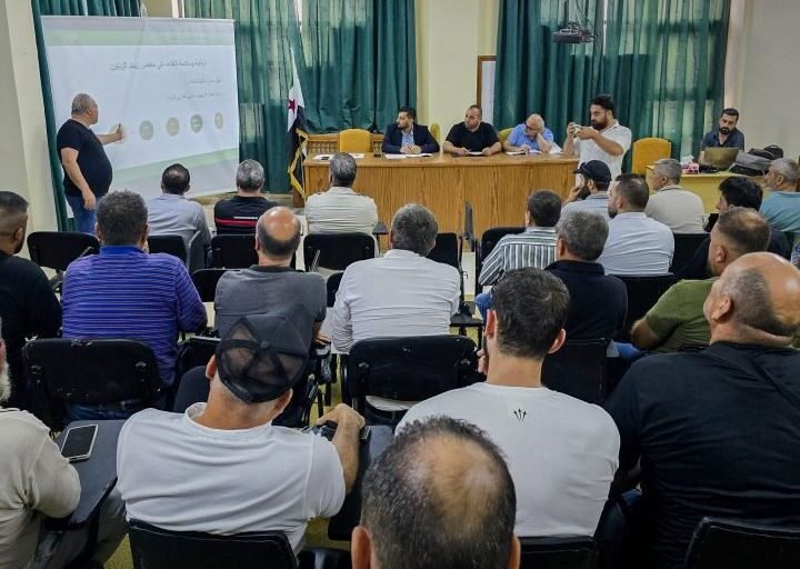 اللاذقية: ندوة توعوية لأصحاب معاصر الزيتون حول معايير الجودة والسلامة
