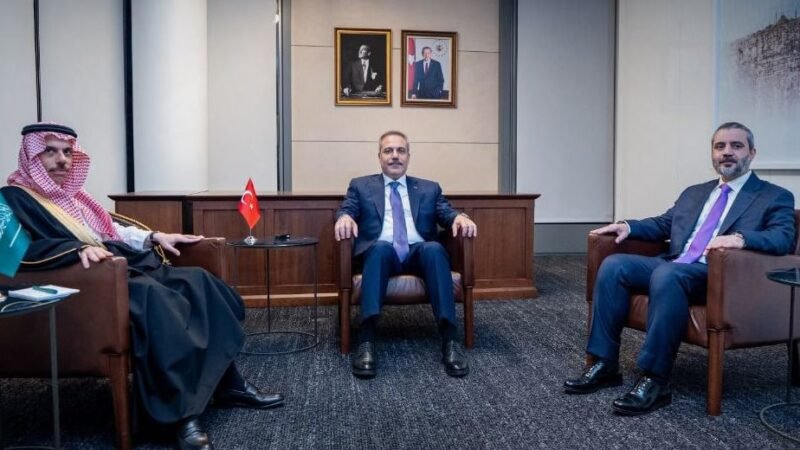 الشيباني يبحث مع نظيريه السعودي والتركي تعزيز التعاون والمستجدات الإقليمية