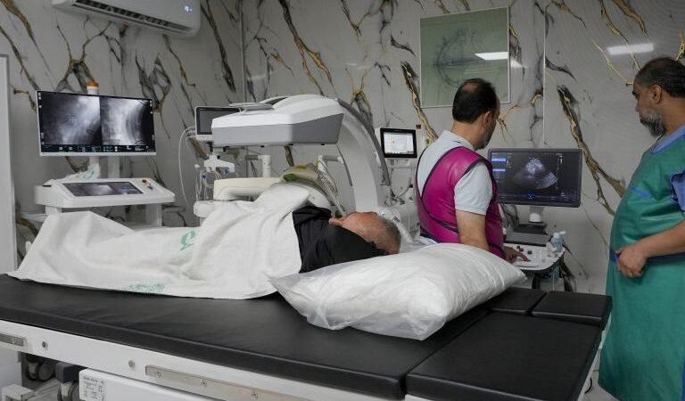 تشغيل قسم تفتيت الحصيات في مشفى درعا الوطني