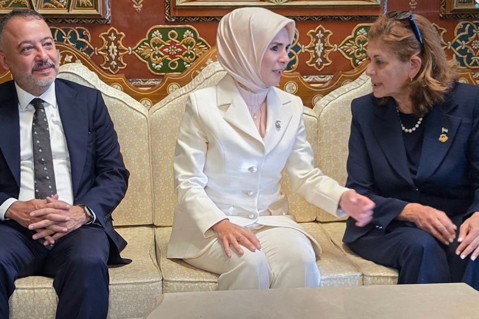 وزيرة الأسرة التركية تصل إلى دمشق