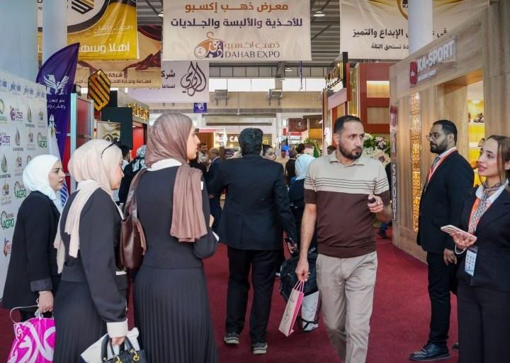 انطلاق معرض «ذهب إكسبو» للأحذية والجلديات بدمشق بمشاركة واسعة